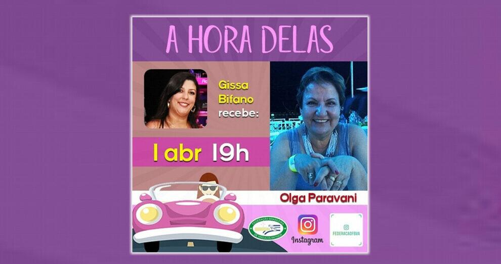 Gissa Bifano comandará mais uma edição do "A Hora Delas" com Olga Paravani