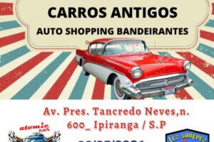 1º Encontro de Carros Antigos Auto Shopping Bandeirantes