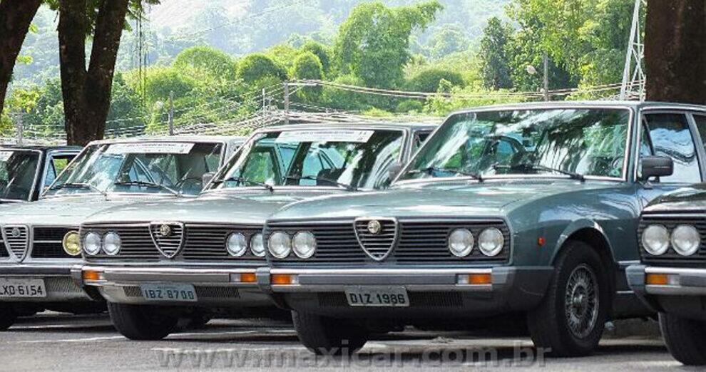 Enquanto tudo não volta ao normal, vamos relembrar os bons momentos com a Comemoração dos 40 anos de lançamento do Alfa Romeo 2300