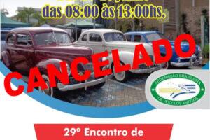 29º Encontro de Veículos Antigos Mooca Plaza Shopping CANCELADO