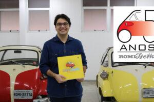 logomarca vencedora do concurso “Romi-Isetta 65 anos”