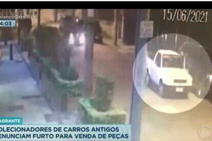 Roubo de carros antigos