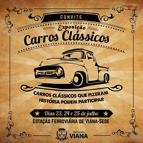 Exposição de Carros Clássicos Viana