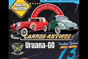 1º Encontro de Carros Antigos em Uruana