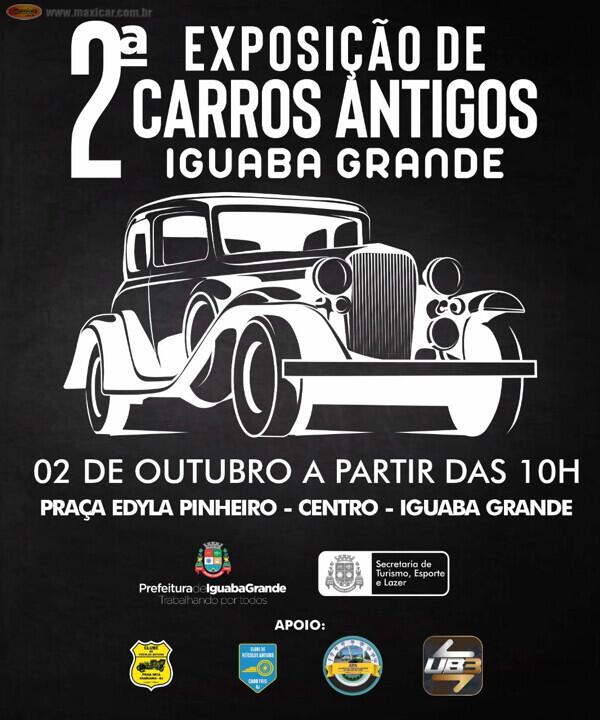 2ª Exposição de Carros Antigos em Iguaba Grande