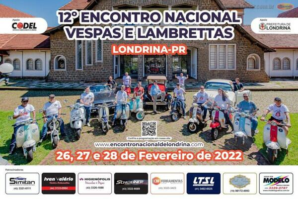 12º Encontro Nacional Vespas e Lambrettas
