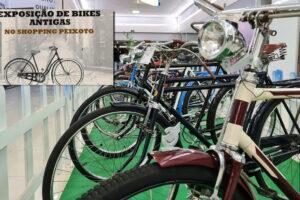 Exposição de Bikes Antigas no Shopping Peixoto em Itabaiana