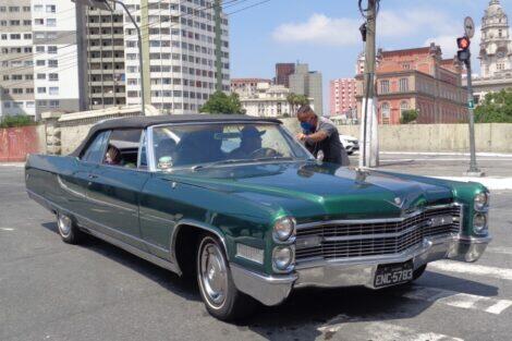 Carros Antigos Estação da Luz