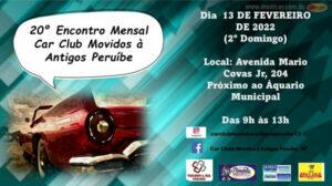 20º Encontro Mensal Car Club Movidos à Antigos Peruíbe