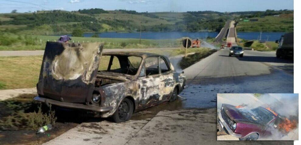 Ford Corcel incêndio