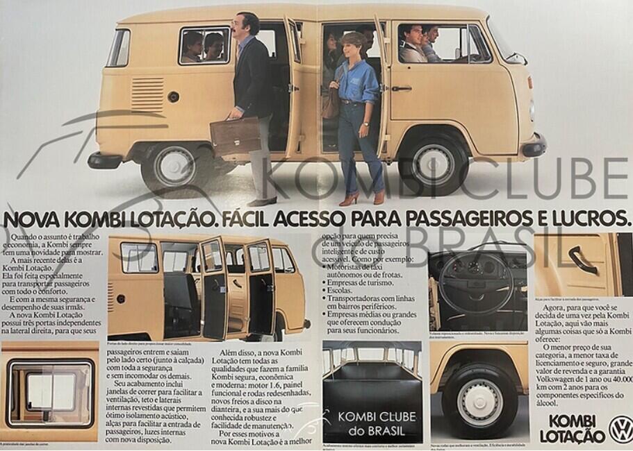 VW Kombi 4 portas