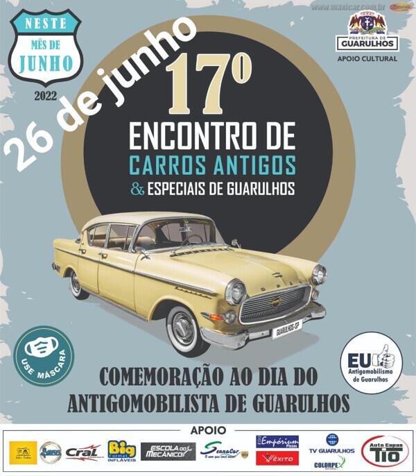 17º Encontro de Carros Antigos e Especiais de Guarulhos