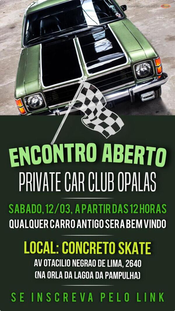Encontro Aberto Private Car Club Opalas
