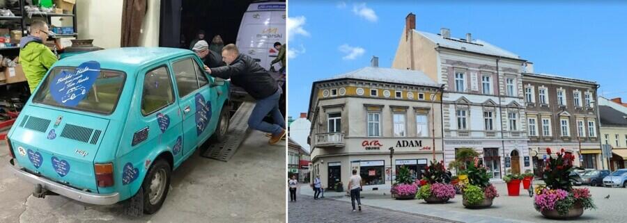 Fiat 126P Tom Hanks