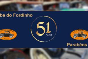 Clube do Fordinho celebra seus 51 anos de Fundação