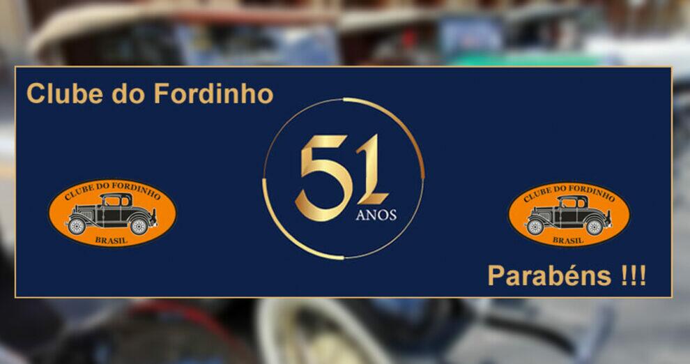 Clube do Fordinho celebra seus 51 anos de Fundação
