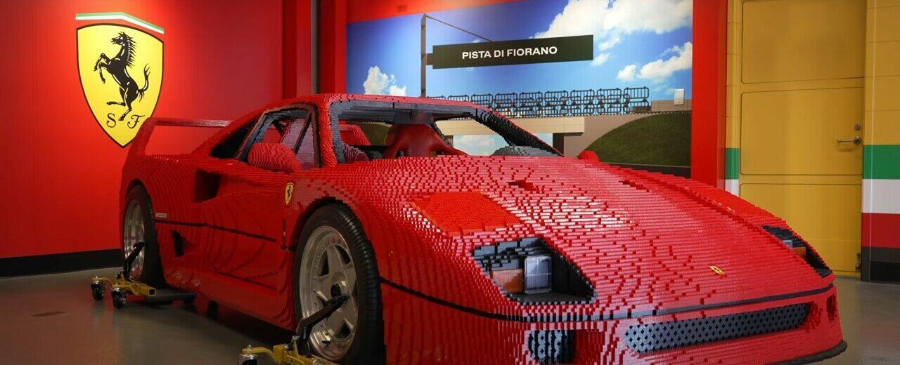 Ferrari F40 de Lego