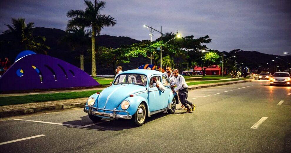 Fusca casamento