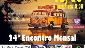 24º Encontro Mensal Car Club Movidos à Antigos Peruíbe
