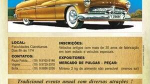 30º Encontro de Veículos Antigos de Rio Claro