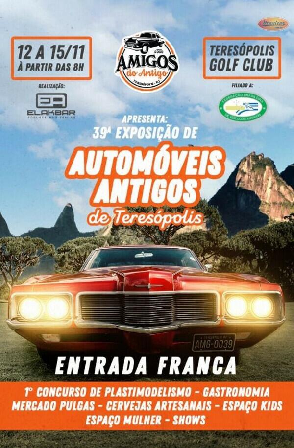 39ª Exposição de Automóveis Antigos de Teresópolis