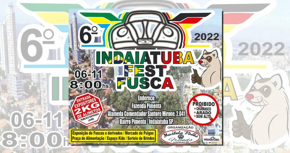 6⁰ Indaiatuba Fest Fusca 2022