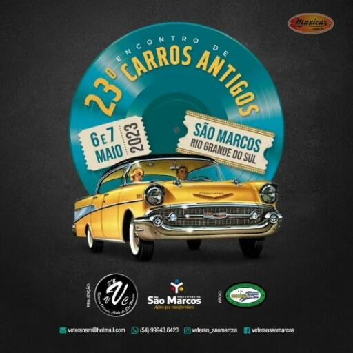 23º Encontro de Carros Antigos de São Marcos