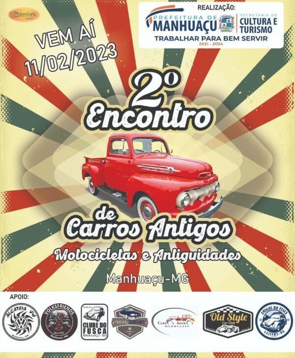 2º Encontro de Carros Antigos de Manhuaçu