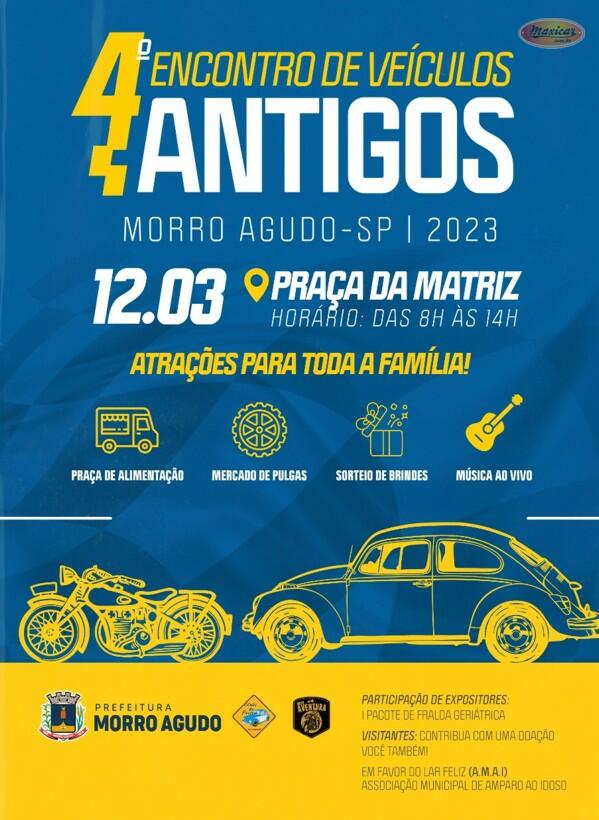 4° Encontro de Veículos Antigos Morro Agudo-SP