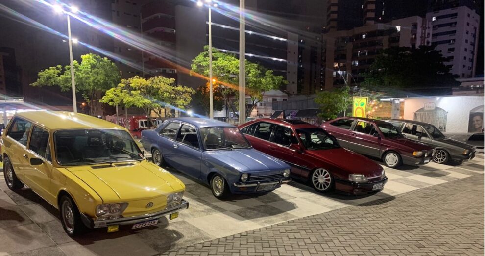 Clube do Carro Antigo da Paraíba no seu encontro semanal