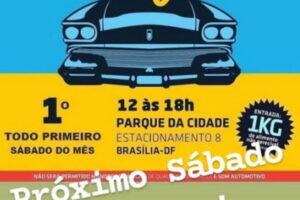 Encontro de Veículos Antigos Parque da Cidade Brasilia