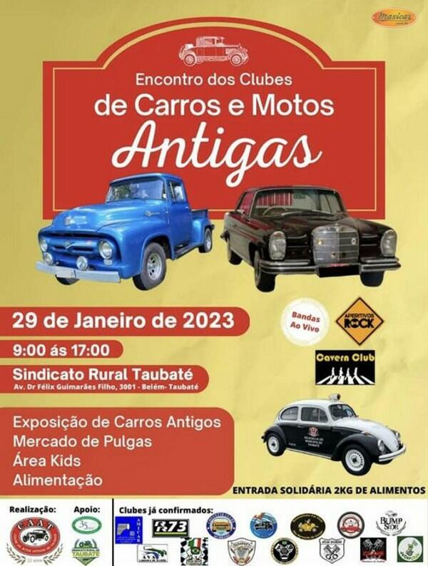 Encontro dos clubes de Carros e Motos Antigas