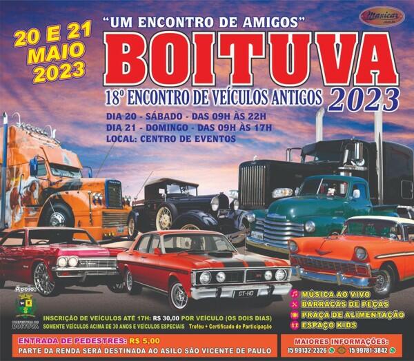 18º Encontro de Veículos Antigos de Boituva