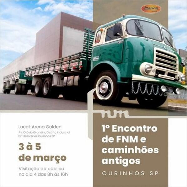 1º Encontro de FNM e Caminhões