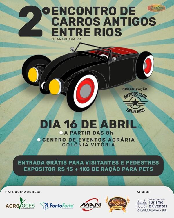 2º Encontro de Carros Antigos Entre Rios