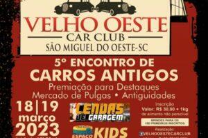 5º Encontro de Carros Antigos Velho Oeste Car Clube