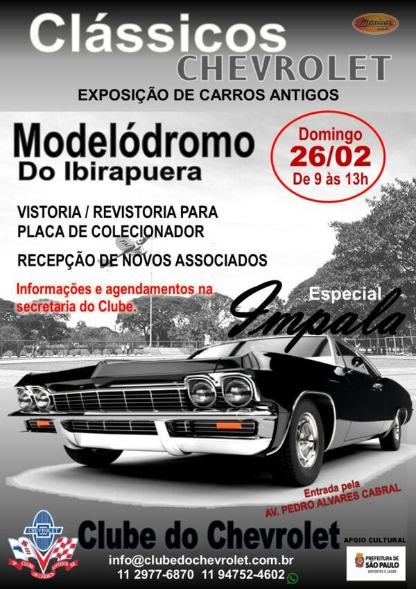 Clássicos Chevrolet – Exposição de Carros Antigos