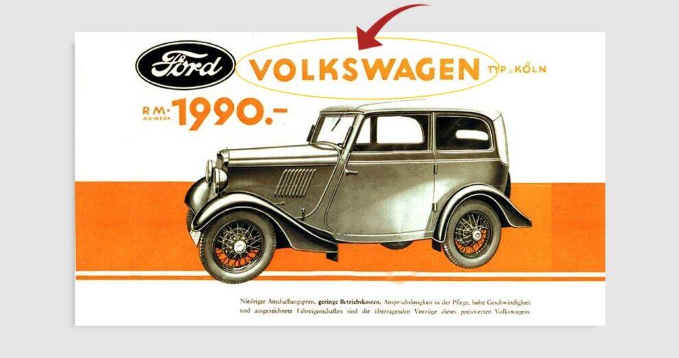 Ford "volkswagen"