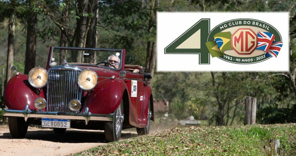 MG Club do Brasil comemora 40º aniversário e divulga calendário para 2023