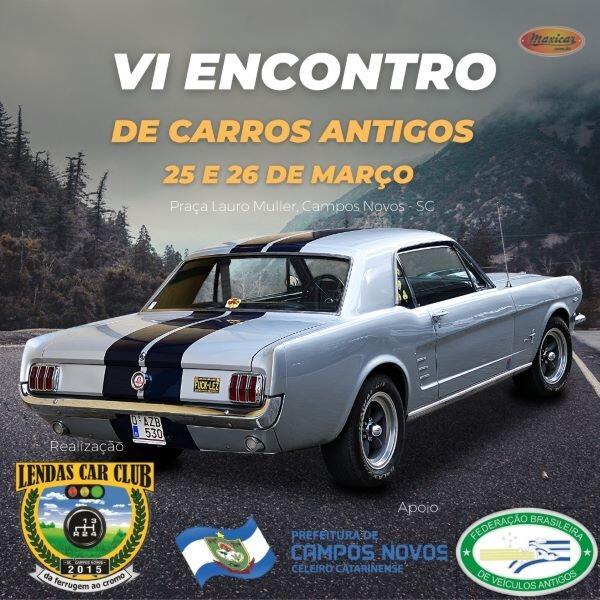 VI Encontro de Carro Antigo de Campos Novos