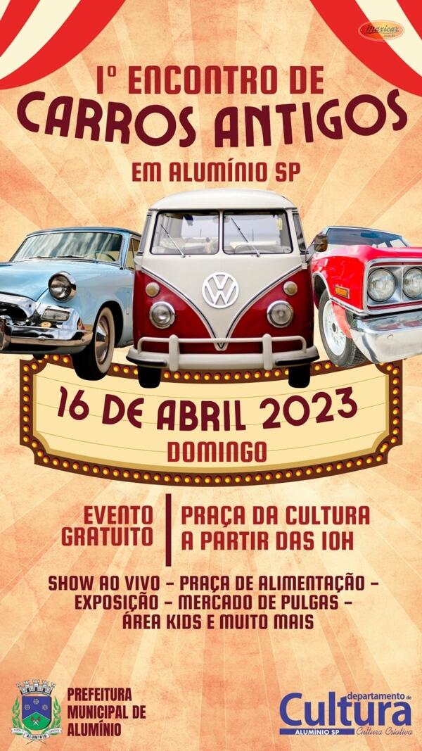 1º Encontro de Carros Antigos em Alumínio