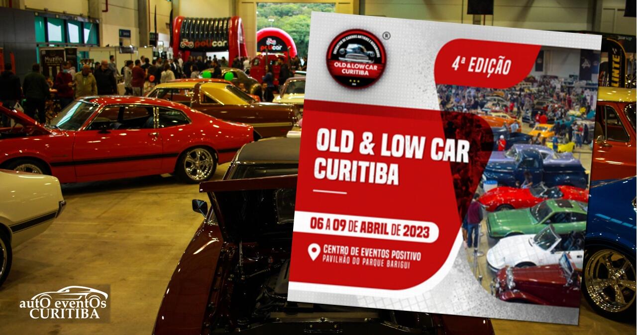 Curitiba recebe feira automotiva Old & low Car, de quinta a domingo