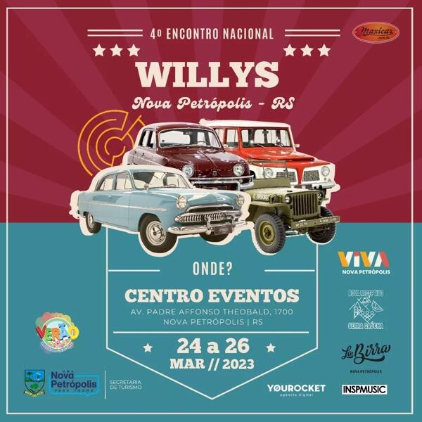 4º Encontro Nacional Willys em Nova Petrópolis