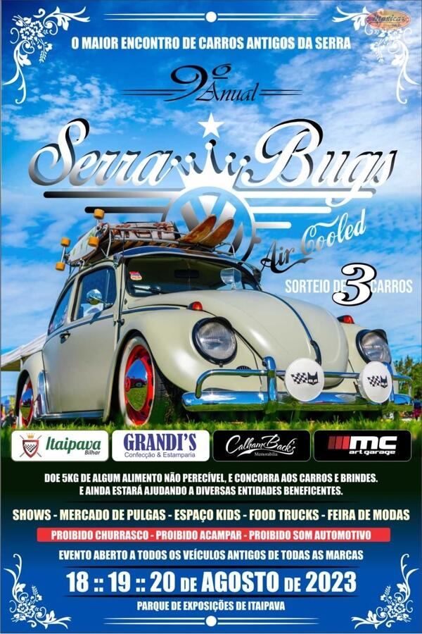 9º Anual Serra Bugs Air Cooled em Petrópolis