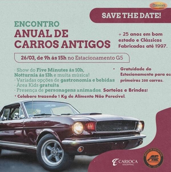 Encontro Anual de Carros Antigos