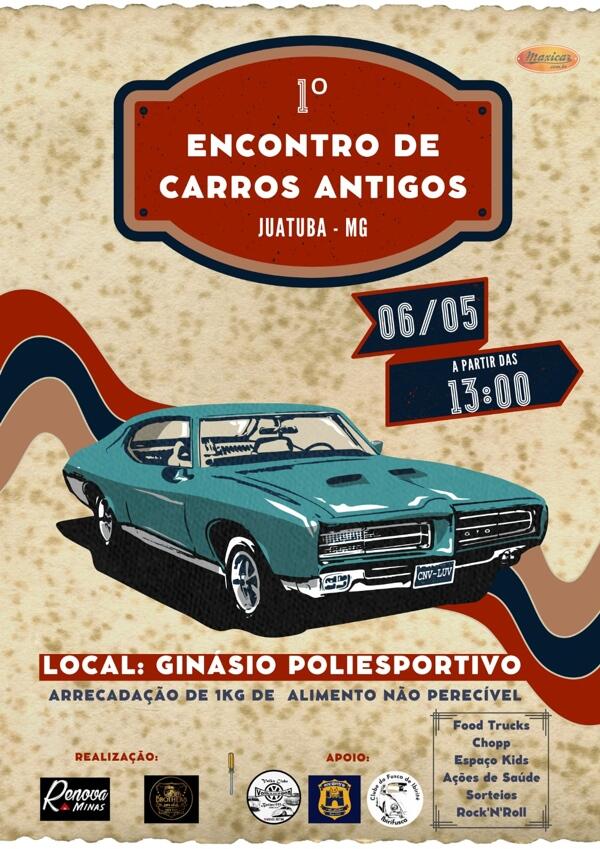 1º Encontro de Carros Antigos de Juatuba