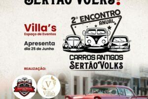 2º Encontro Anual de Carros Antigos Sertão Volks