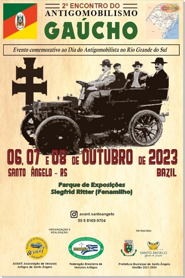 2º Encontro do Antigomobilismo Gaúcho de Santo Ângelo