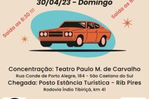 3º Passeio de Carros Antigos em São Caetano do Sul