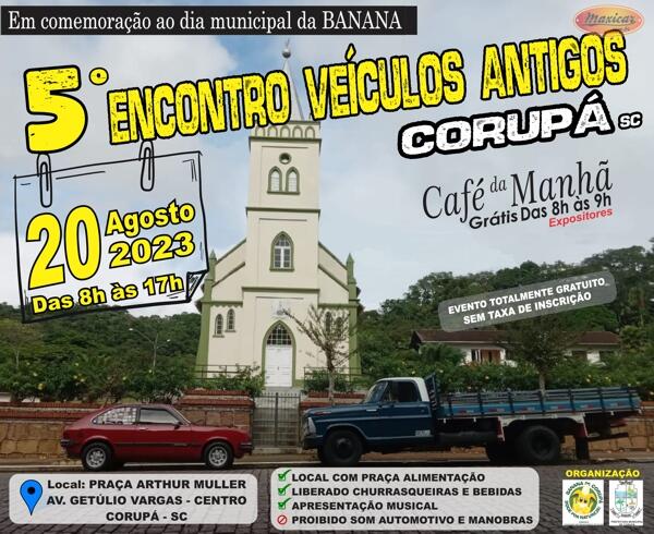 5º Encontro de Veículos Antigos de Corupá